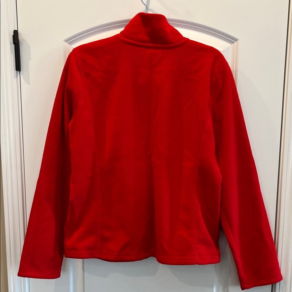 Ralph Lauren LRL Vibrant Red Fleece Jacket - Picture 3 of 3
